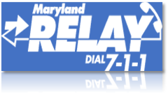 Maryland Relay Dial 7-1-1 Logo