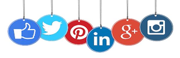 Artwork Logos of Social Media Platforms